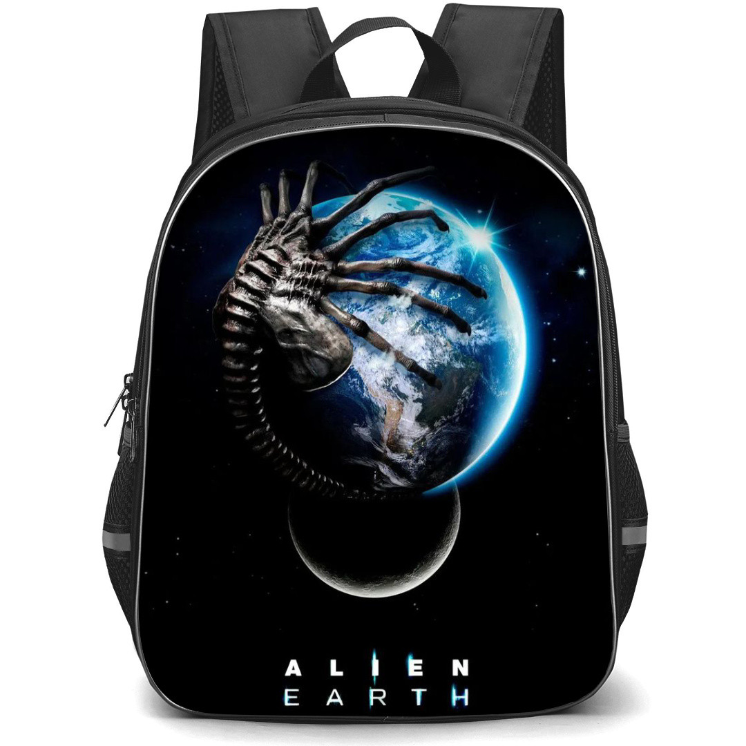 Aliens Backpack StudentPack - Earth Moon Space Series Poster