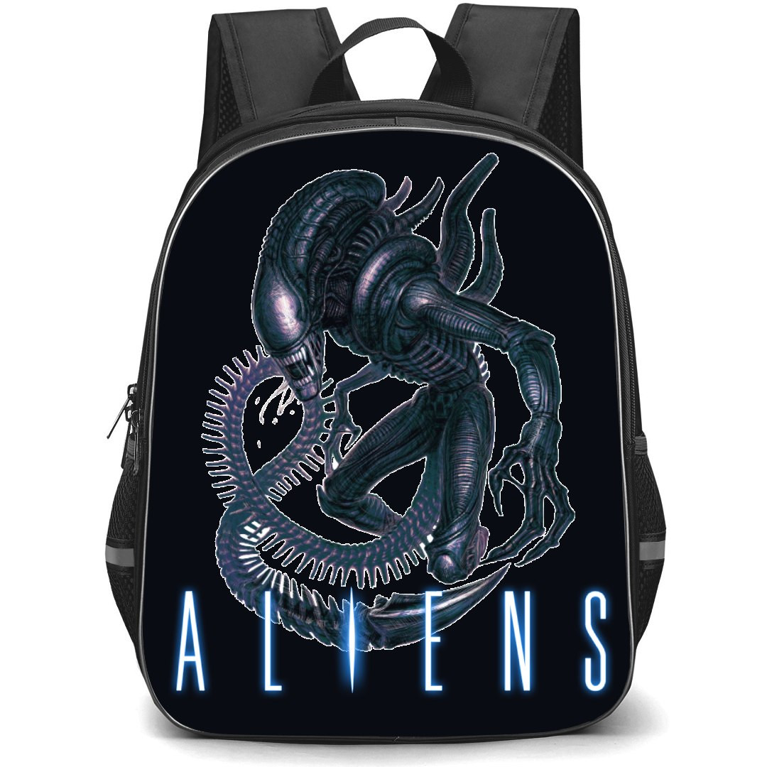 Aliens Movie Xenomorph Backpack StudentPack - Xenomorph Portrait Sticker