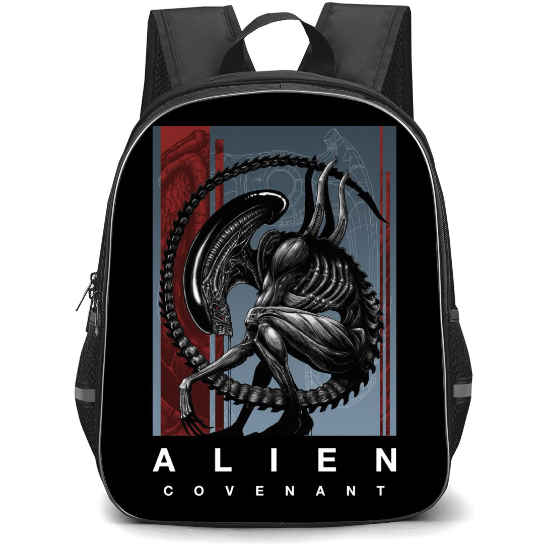 Aliens Backpack StudentPack - Xenomorph Covenant Side Portrait Series Poster