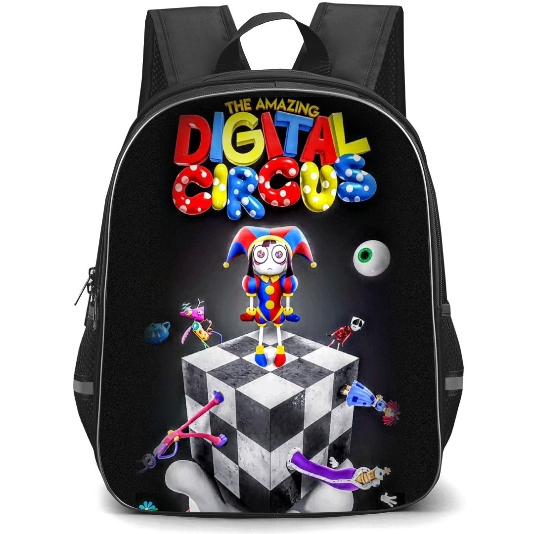 The Amazing Digital Circus Backpack StudentPack - Black Rubiks Cube