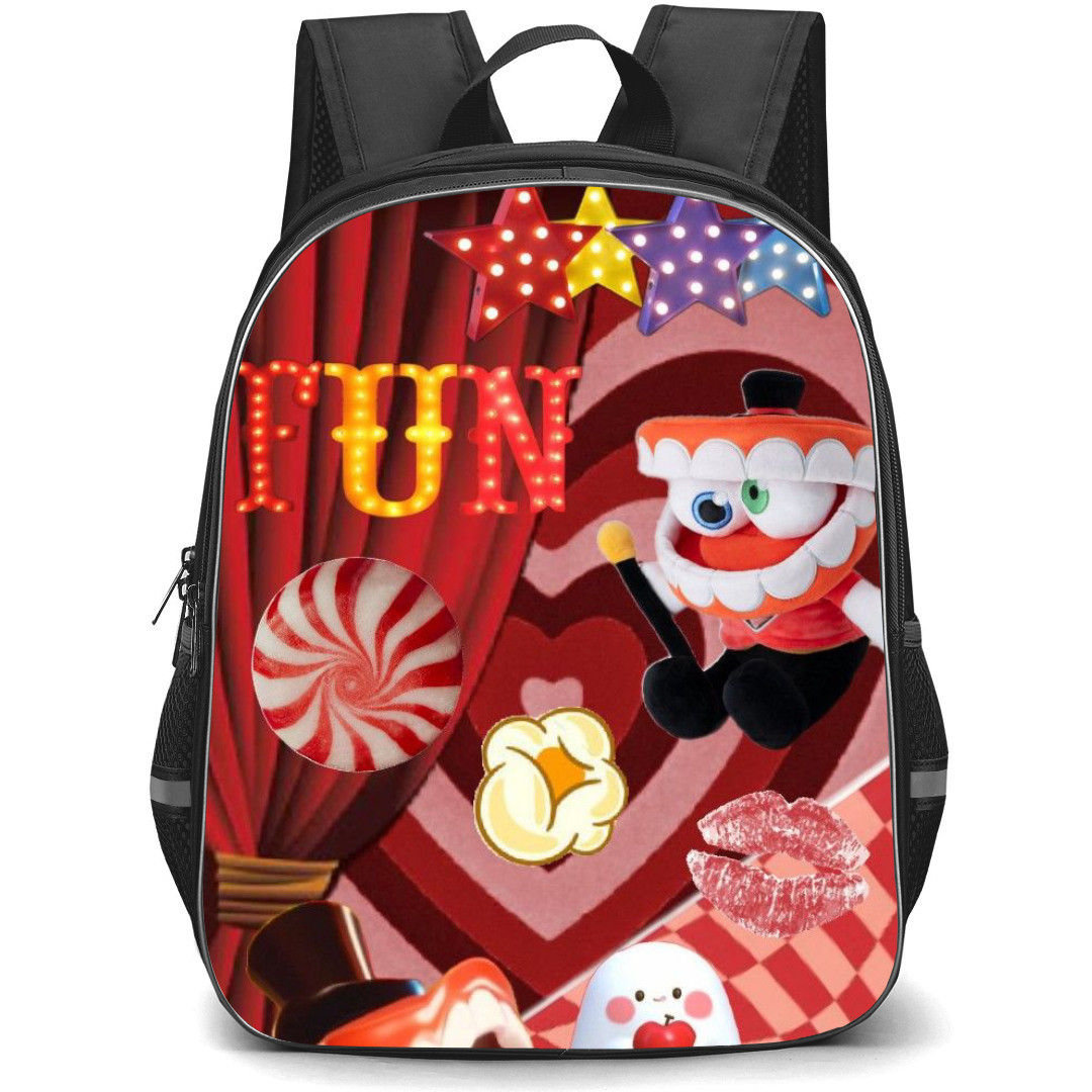 The Amazing Digital Circus Caine Backpack StudentPack - Caine Candy Collage