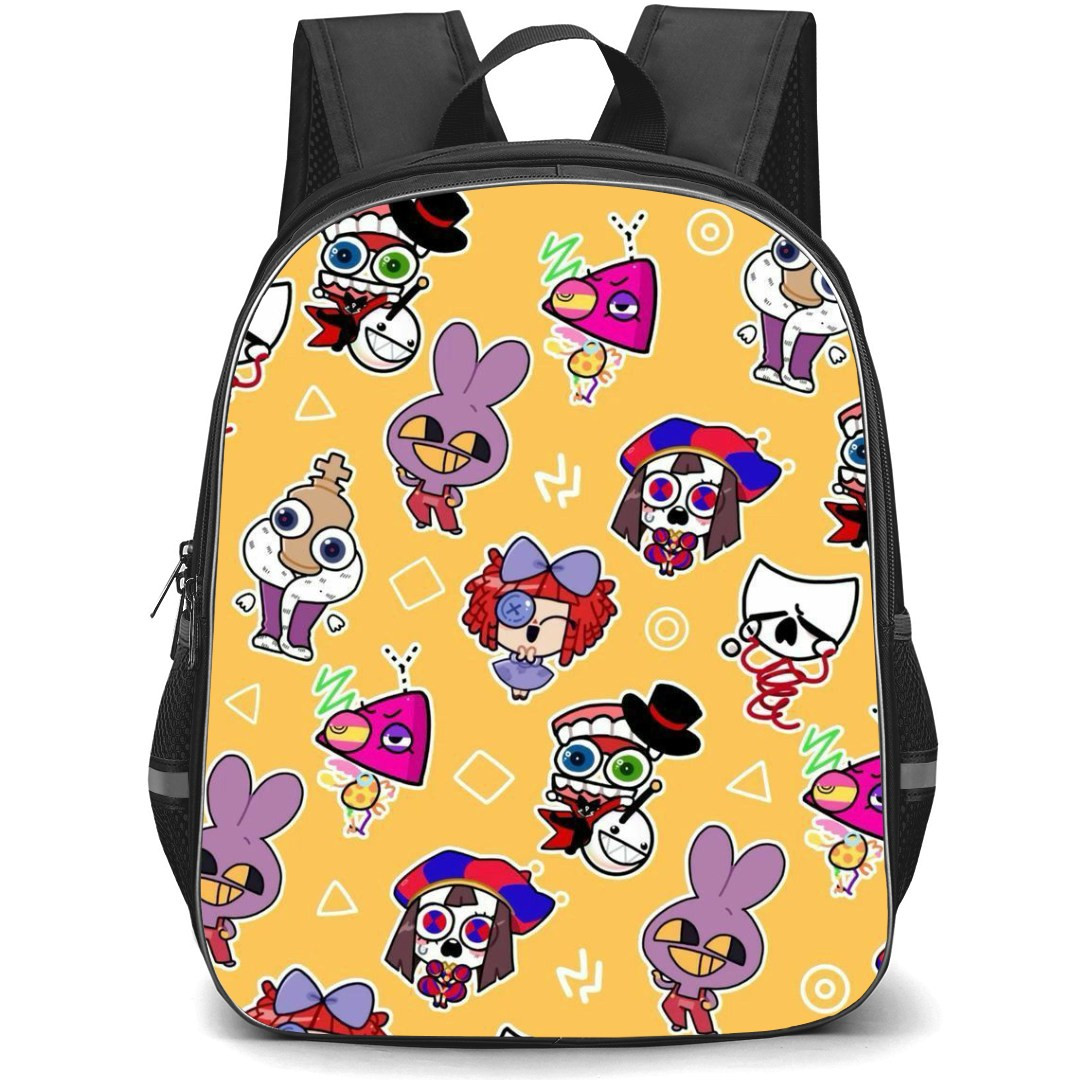 The Amazing Digital Circus Backpack StudentPack - Chibi Pattern Art