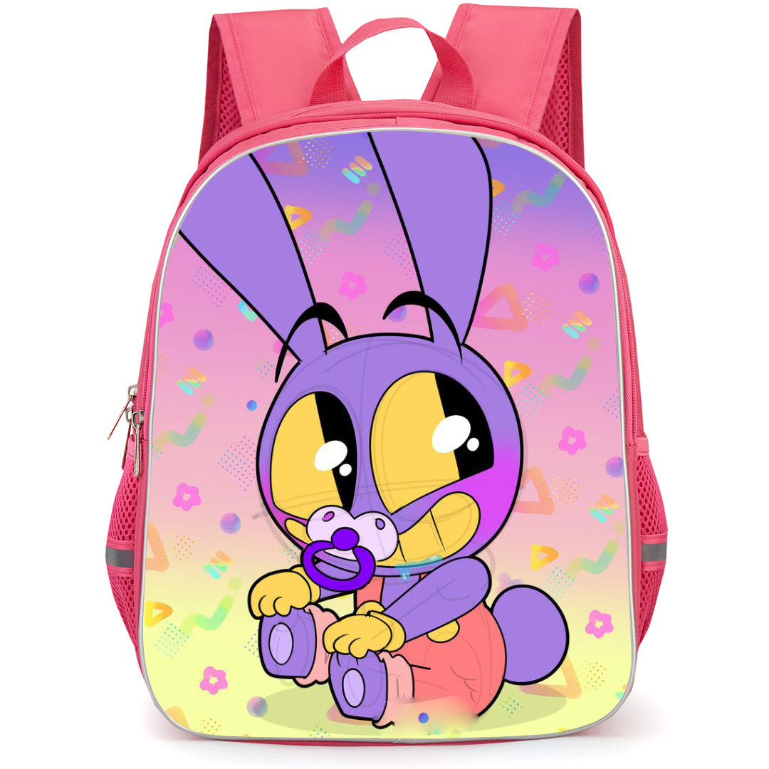The Amazing Digital Circus Jax Backpack StudentPack - Jax Sitting with Pacifier