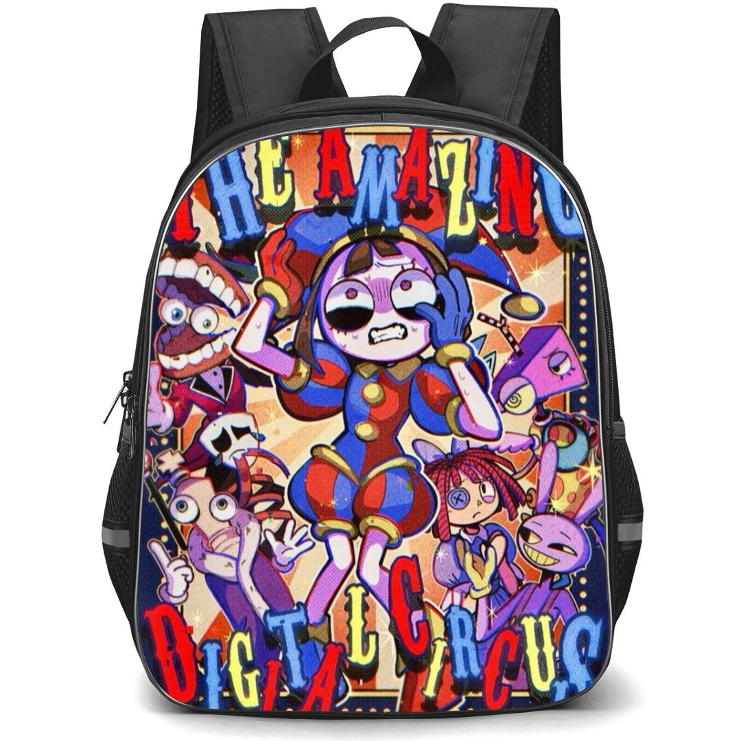 The Amazing Digital Circus Backpack StudentPack - Shocked Vintage Poster