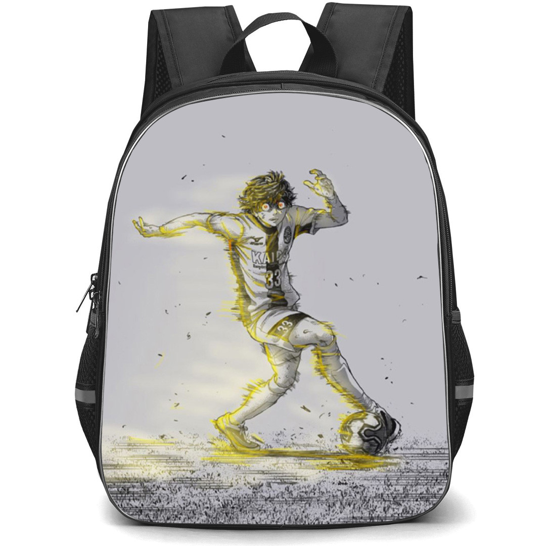 Aoashi Aoi Ashito Backpack School Bag StudentPack - Aoi Ashito To Be Continued Running Portrait