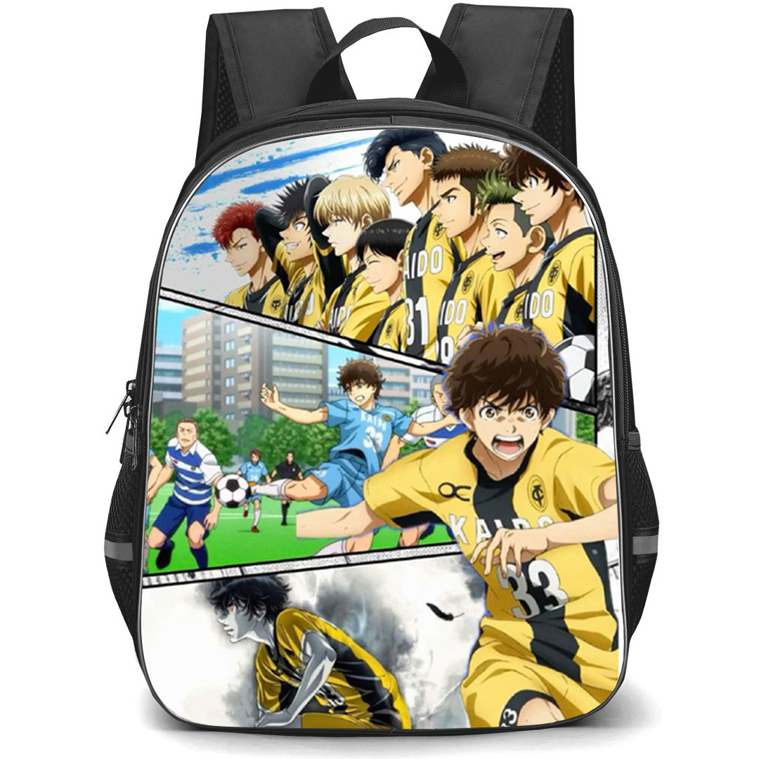 Aoashi Backpack School Bag StudentPack - Characters Fierce Game Comic Poster