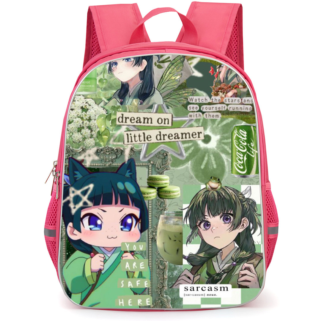 The Apothecary Diaries Maomao Backpack School Bag StudentPack - Maomao Little Dreamer Collage Poster