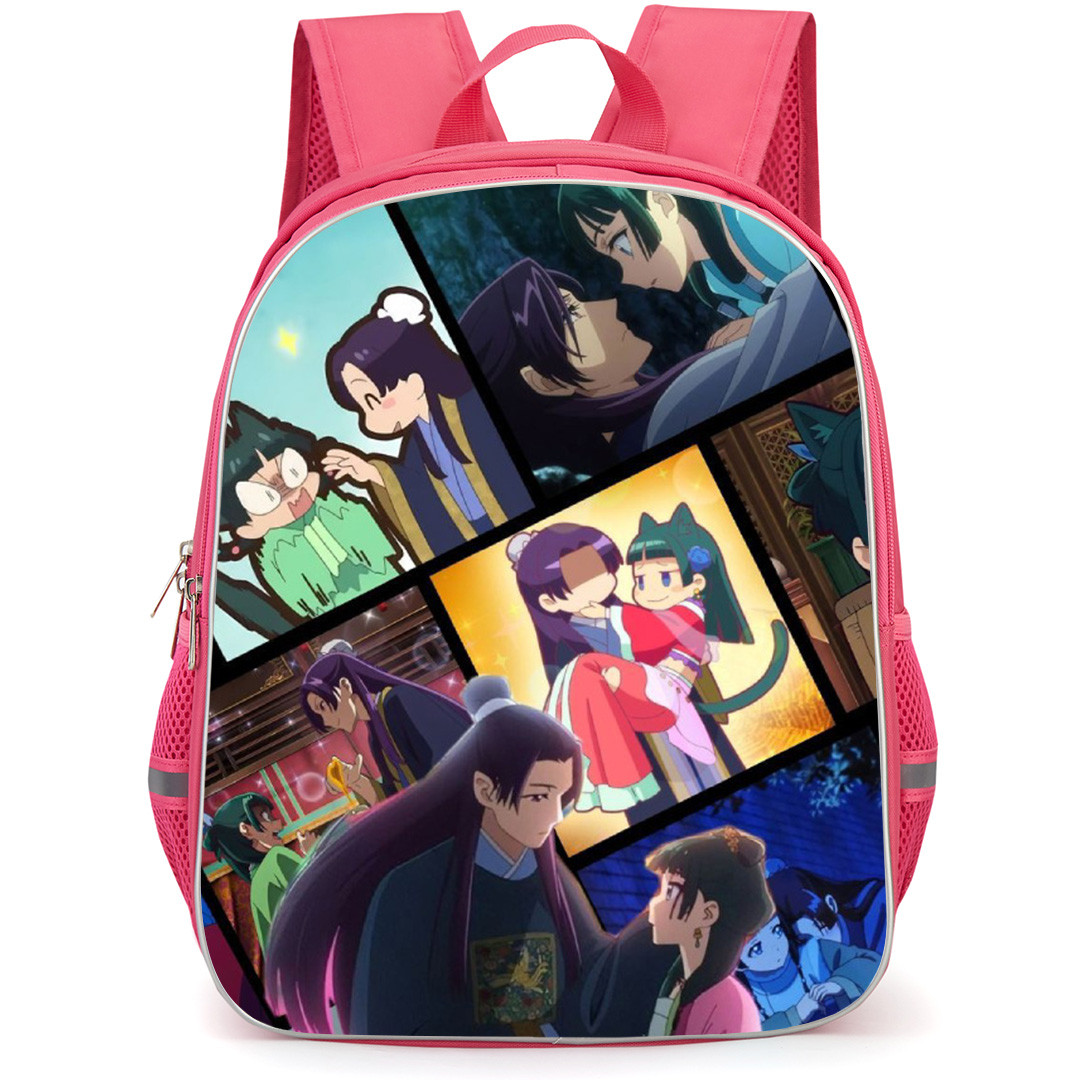 The Apothecary Diaries Backpack School Bag StudentPack - Maomao And Jinshi Scene Collage Poster