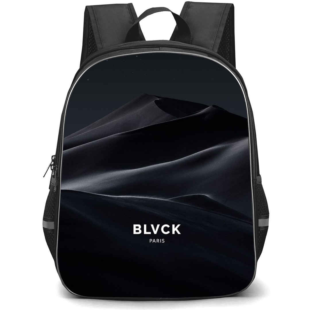 Blvck Paris Backpack StudentPack - Blvck Paris Logo On Dark Desert Background