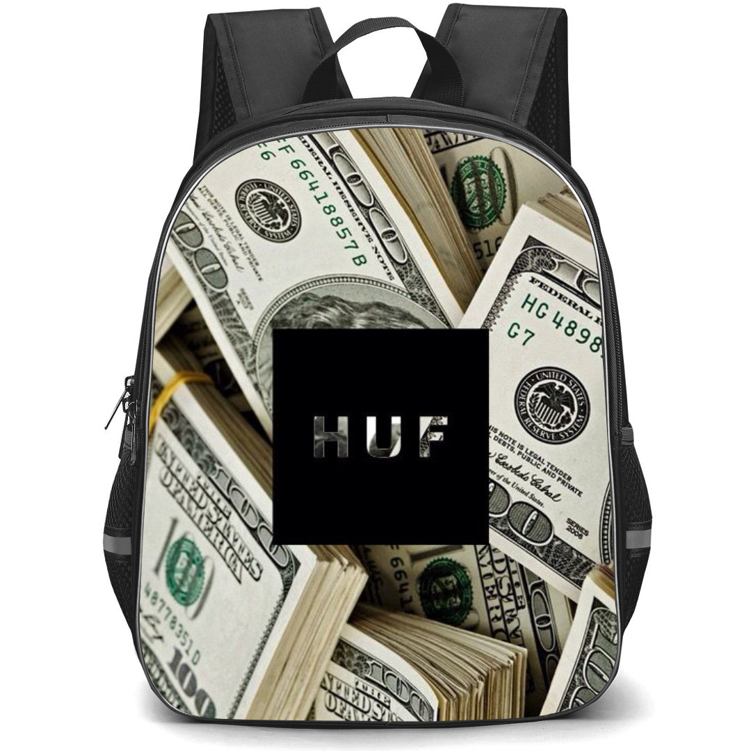 HUF Backpack StudentPack - HUF Money Background