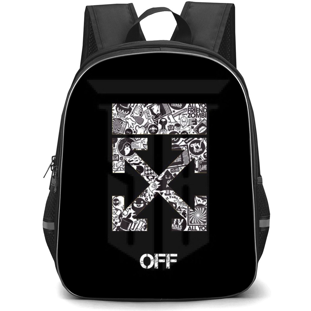 Off-White Backpack Student Pack - Doodle Series Logo