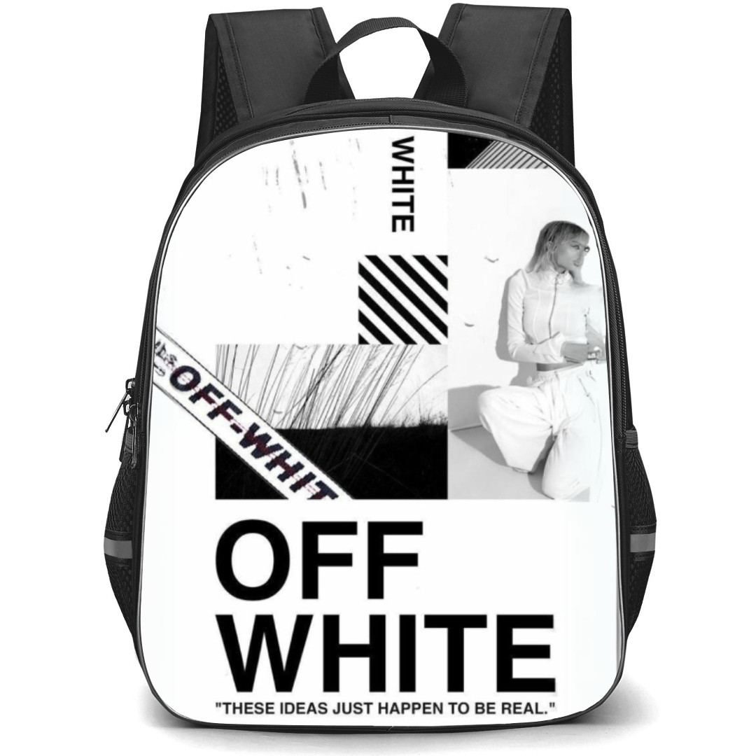 Off-White Backpack Student Pack - Ideas Just Happen To Be Real Quote Poster