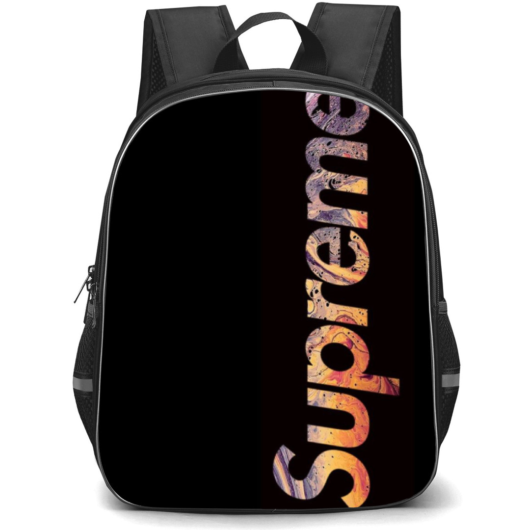 Supreme Backpack Student Pack - Series Logo In Black Background