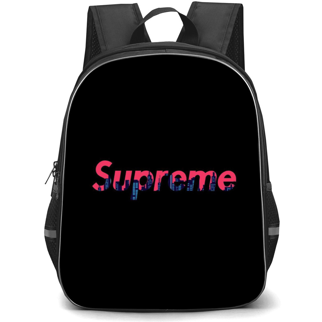 Supreme Backpack Student Pack - Series Logo With Buildings Overlay