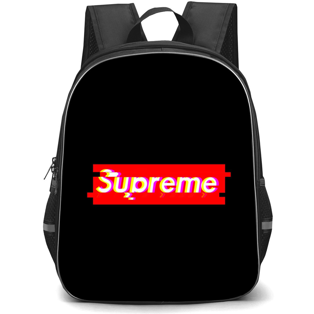 Supreme Backpack Student Pack - Series Logo In Black Background