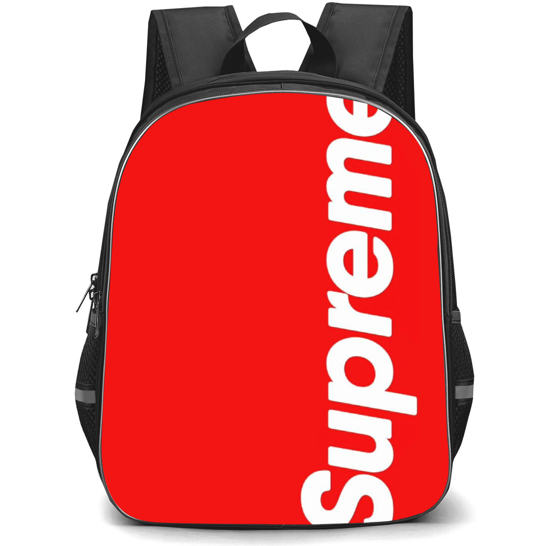 Supreme Backpack Student Pack - Series Logo Vertical In Red Background