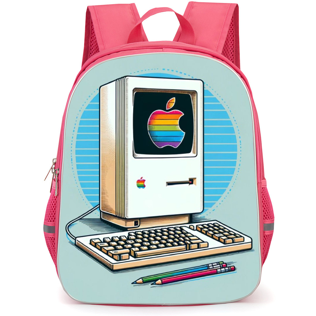 Apple Mac Backpack School Bag StudentPack - Macintosh - 40th Anniversary Sketch Art
