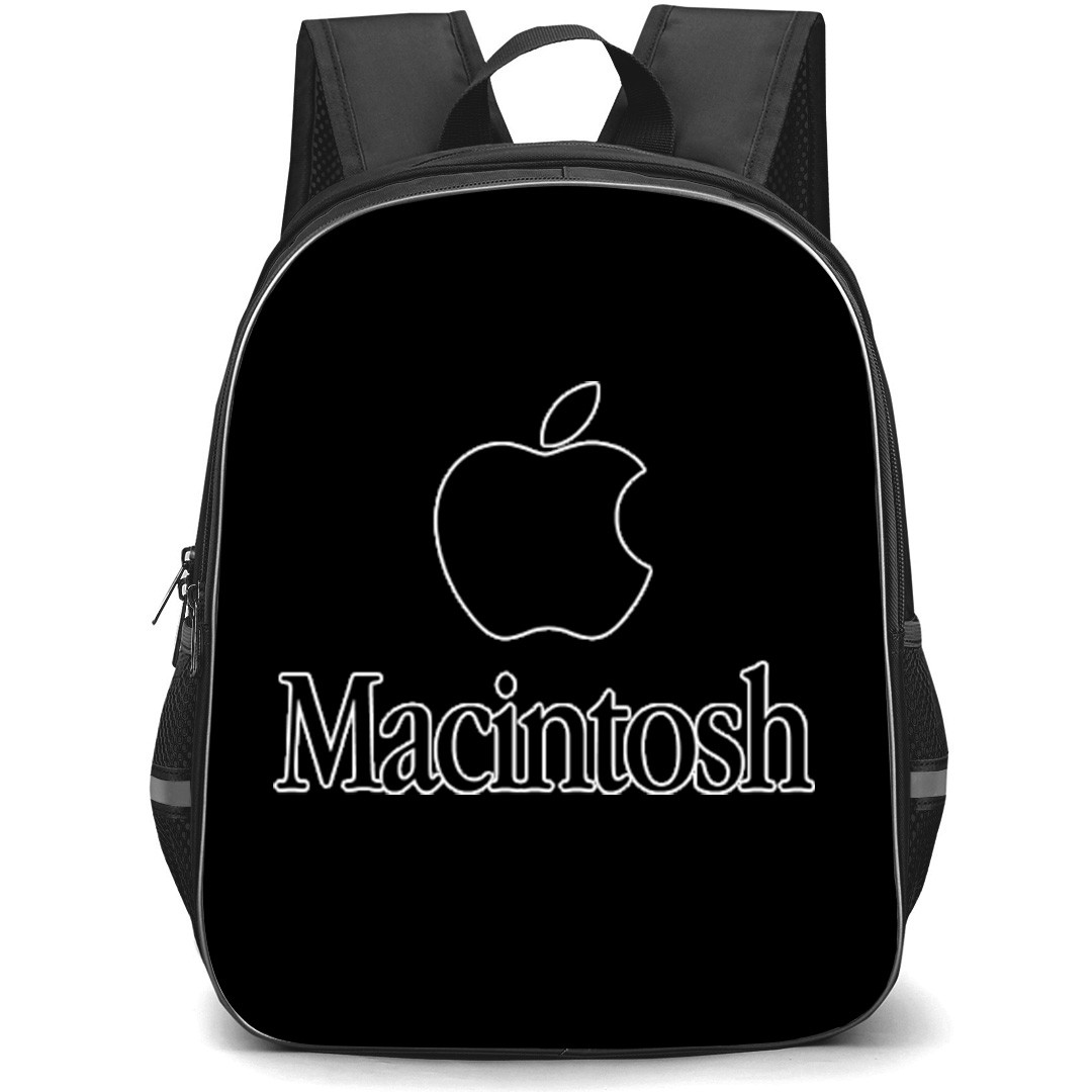 Apple Mac Backpack School Bag StudentPack - Macintosh Logo Icon Art