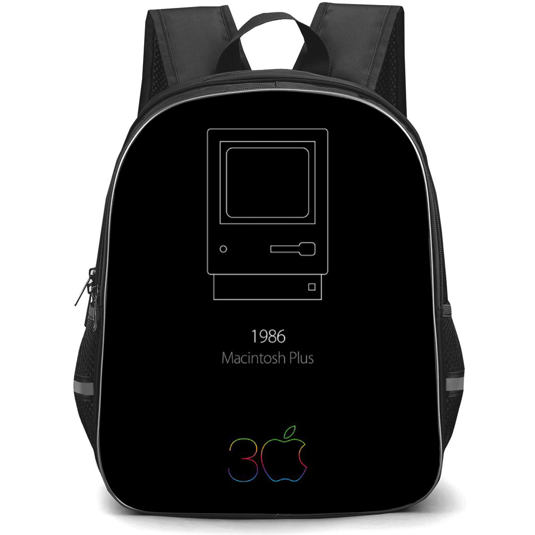 Apple Mac Backpack School Bag StudentPack - Macintosh Plus 1986 Poster Art
