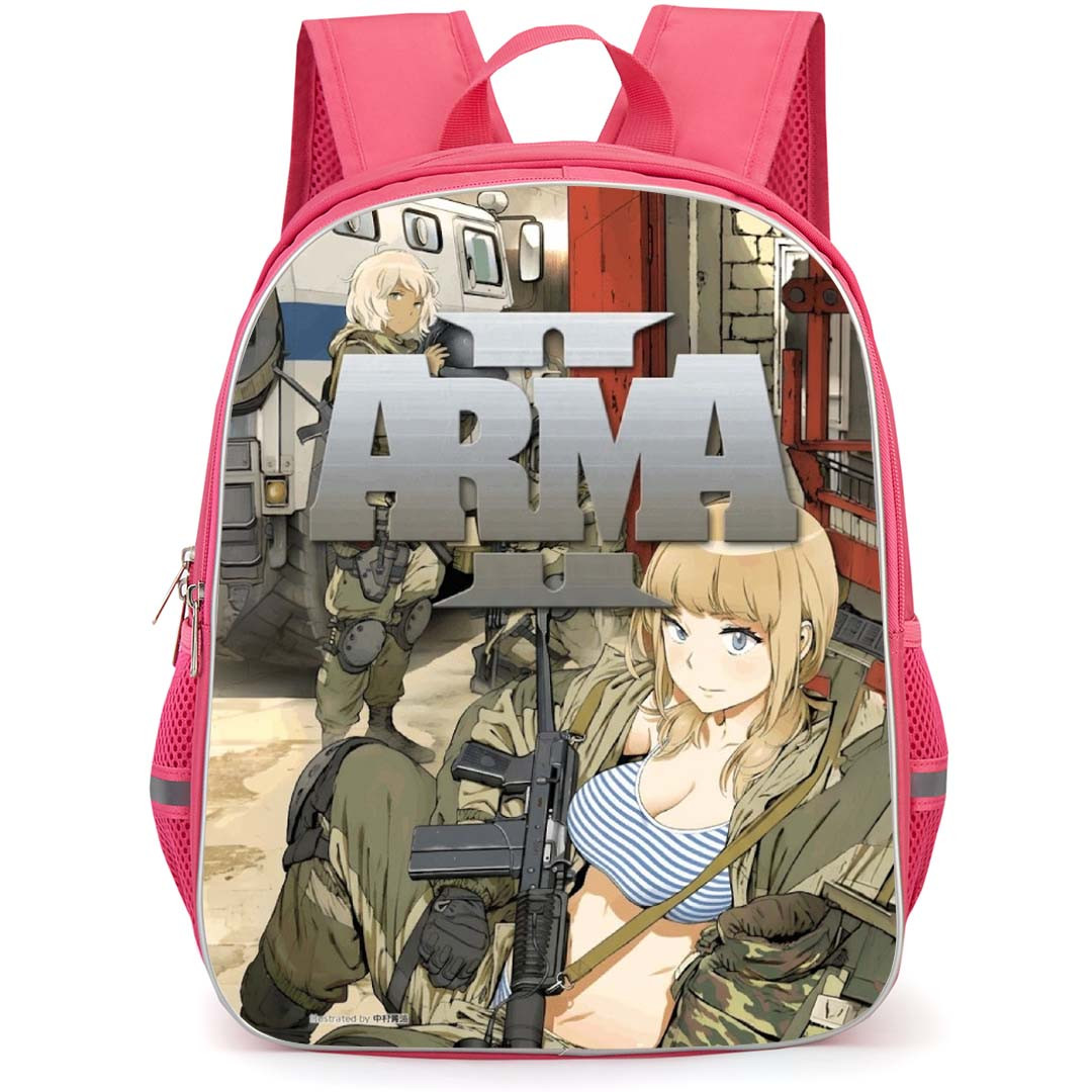 Arma Backpack School Bag StudentPack - Arma 2 Game Anime Poster