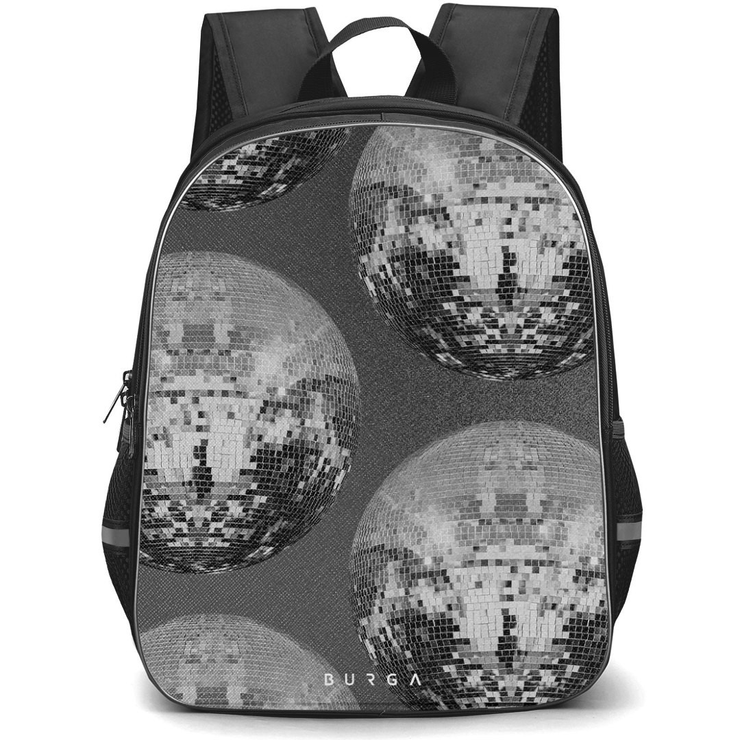 Burga Art Pattern Backpack StudentPack - Burga After Hours Grayscale Art Poster
