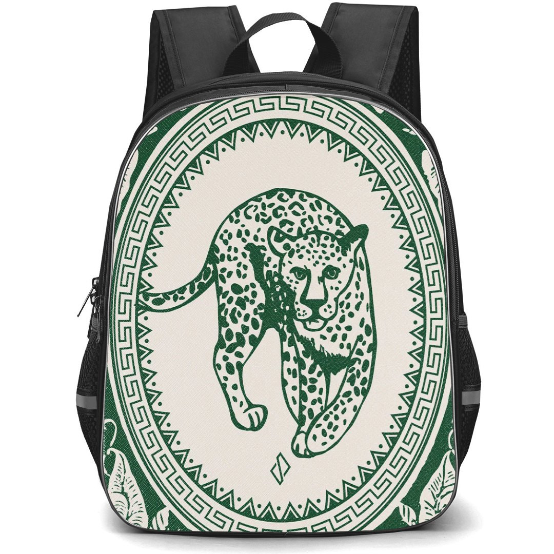 Burga Art Pattern Backpack StudentPack - Burga Antique Art Poster