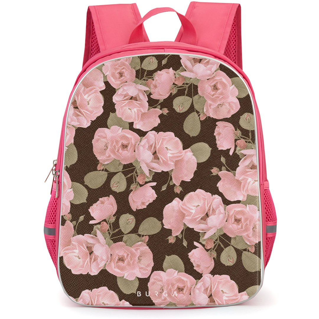 Burga Art Pattern Backpack StudentPack - Burga Dessert Rose Art Poster