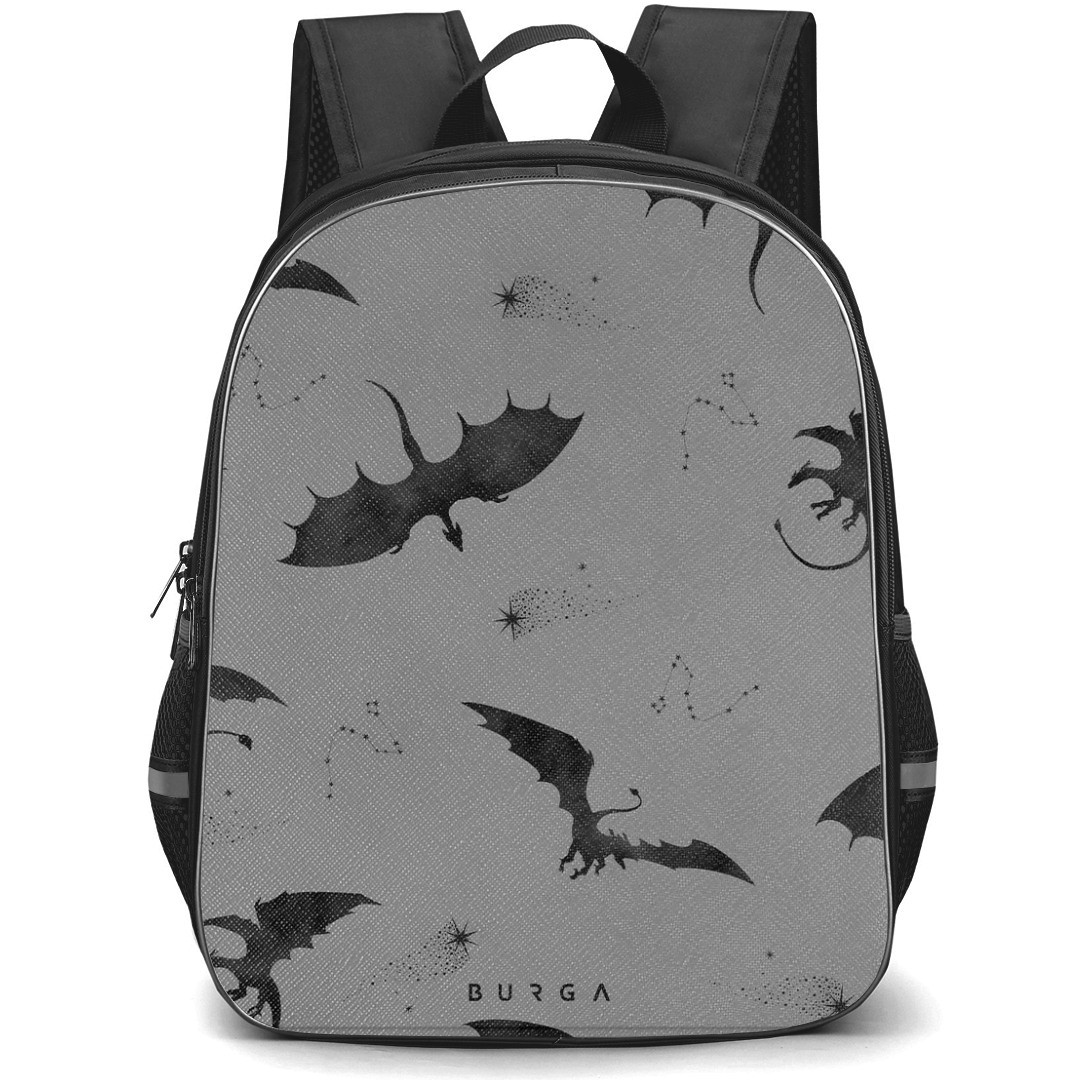 Burga Art Pattern Backpack StudentPack - Burga Draco Art Poster