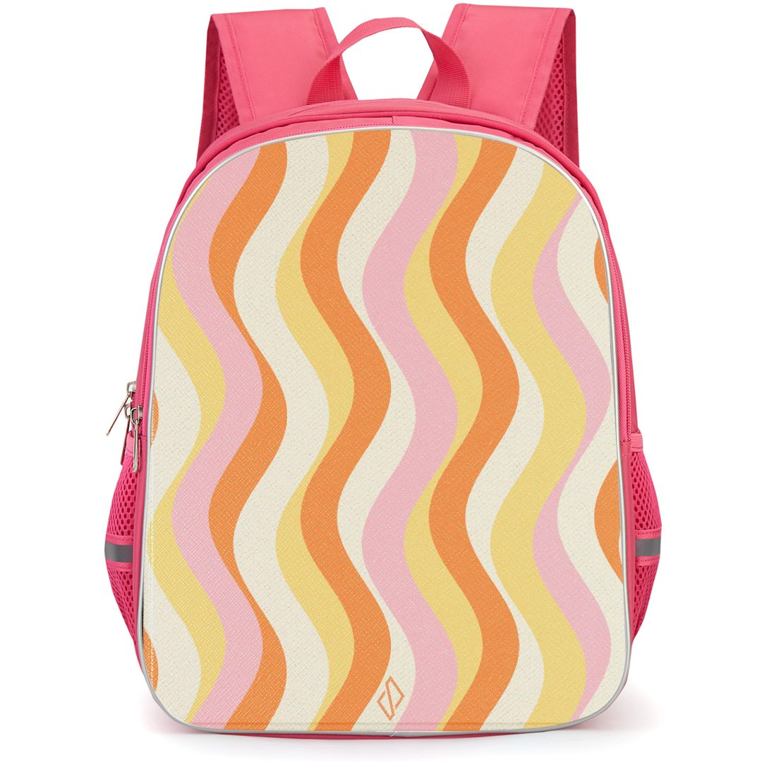 Burga Art Pattern Backpack StudentPack - Burga Flower Power Patter Art Poster