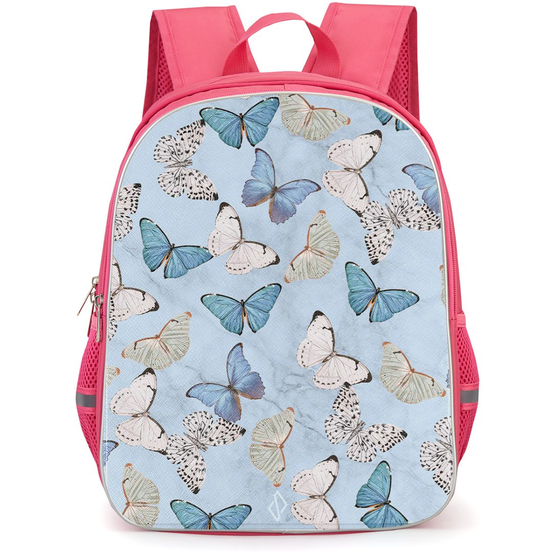 Burga Art Pattern Backpack StudentPack - Burga Give Me Butterflies Pattern Art Poster