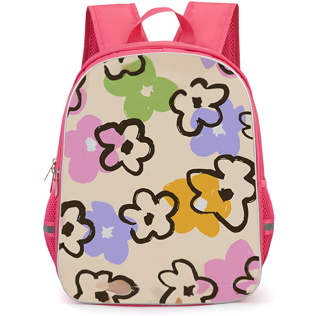 Burga Art Pattern School Backpack StudentPack - Burga Good Vibes Poster