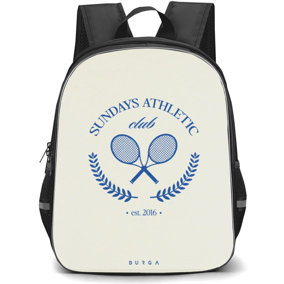 Burga Art Pattern Backpack StudentPack - Burga Leisure Club Logo Poster