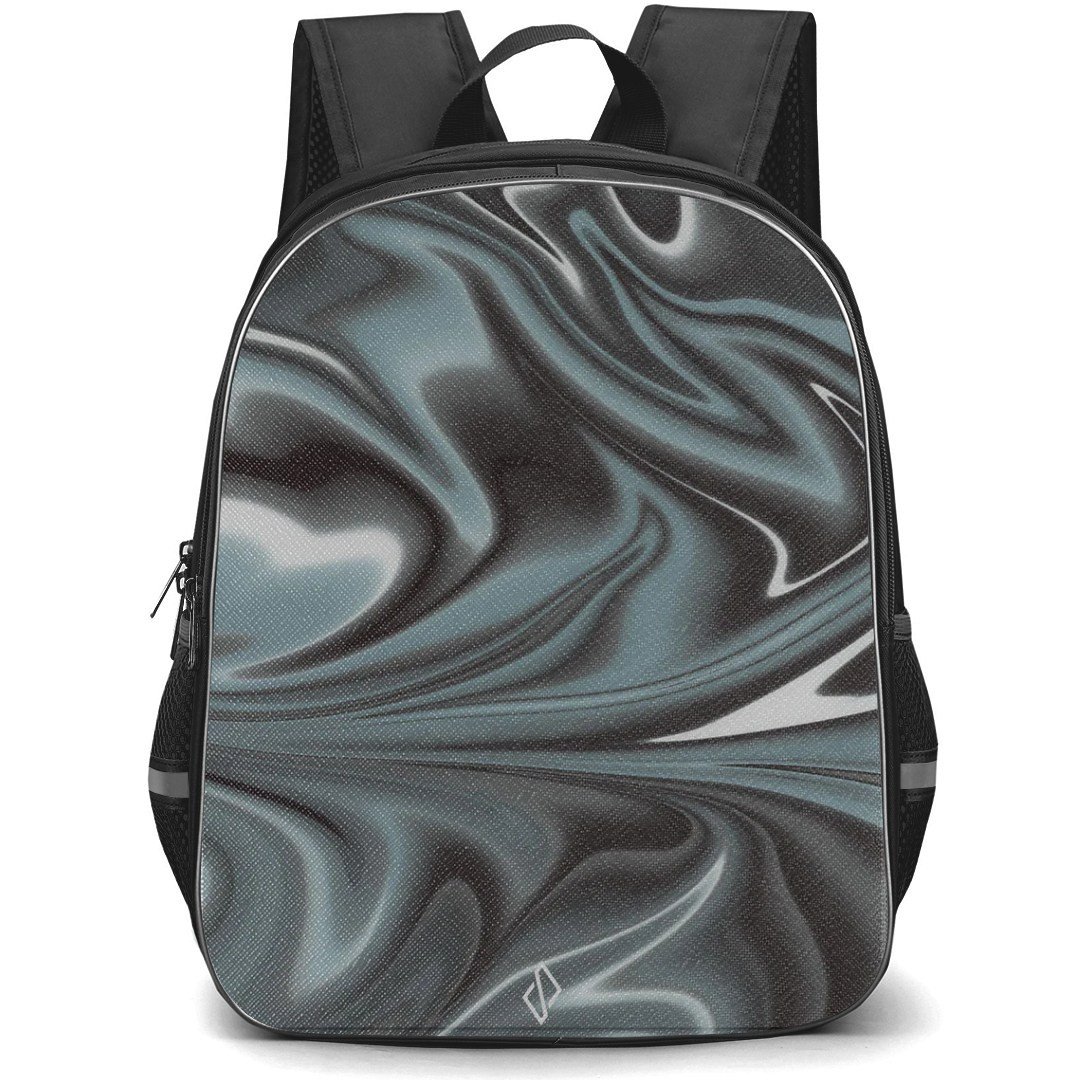 Burga Art Pattern Backpack StudentPack - Burga Lightning Strik Art Poster