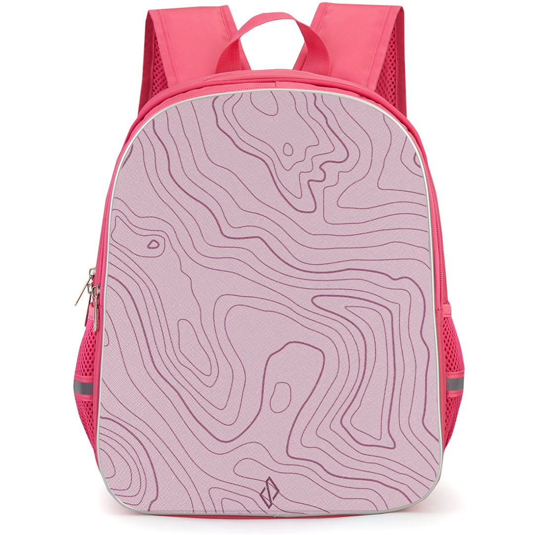 Burga Art Pattern Backpack StudentPack - Burga Maze Art Poster