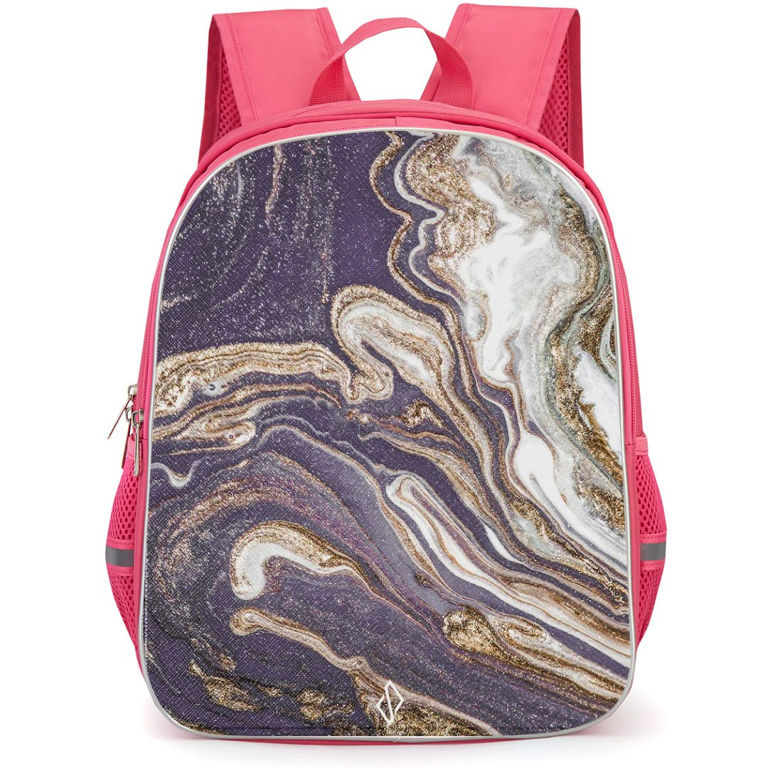 Burga Art Pattern Backpack StudentPack - Burga Nostalgia Feeling Art Poster