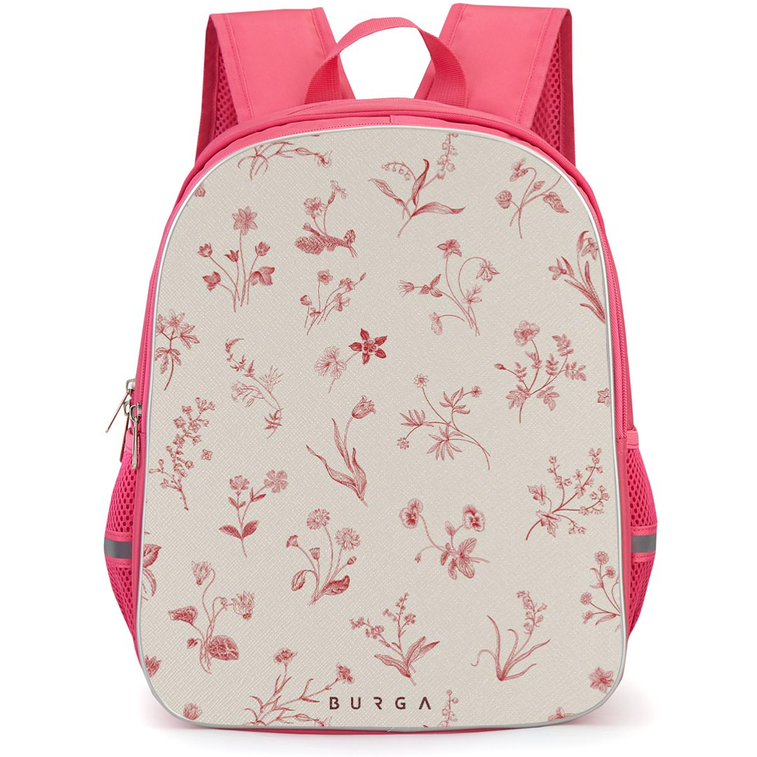 Burga Art Pattern Backpack StudentPack - Burga Prairie Art Poster