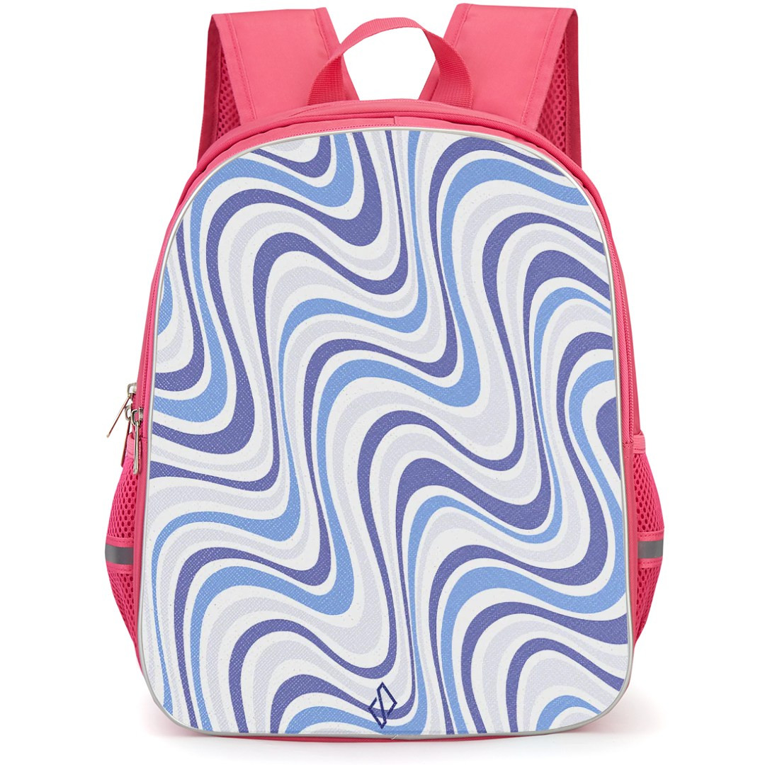 Burga Art Pattern Backpack StudentPack - Burga Stay Groovy Art Poster