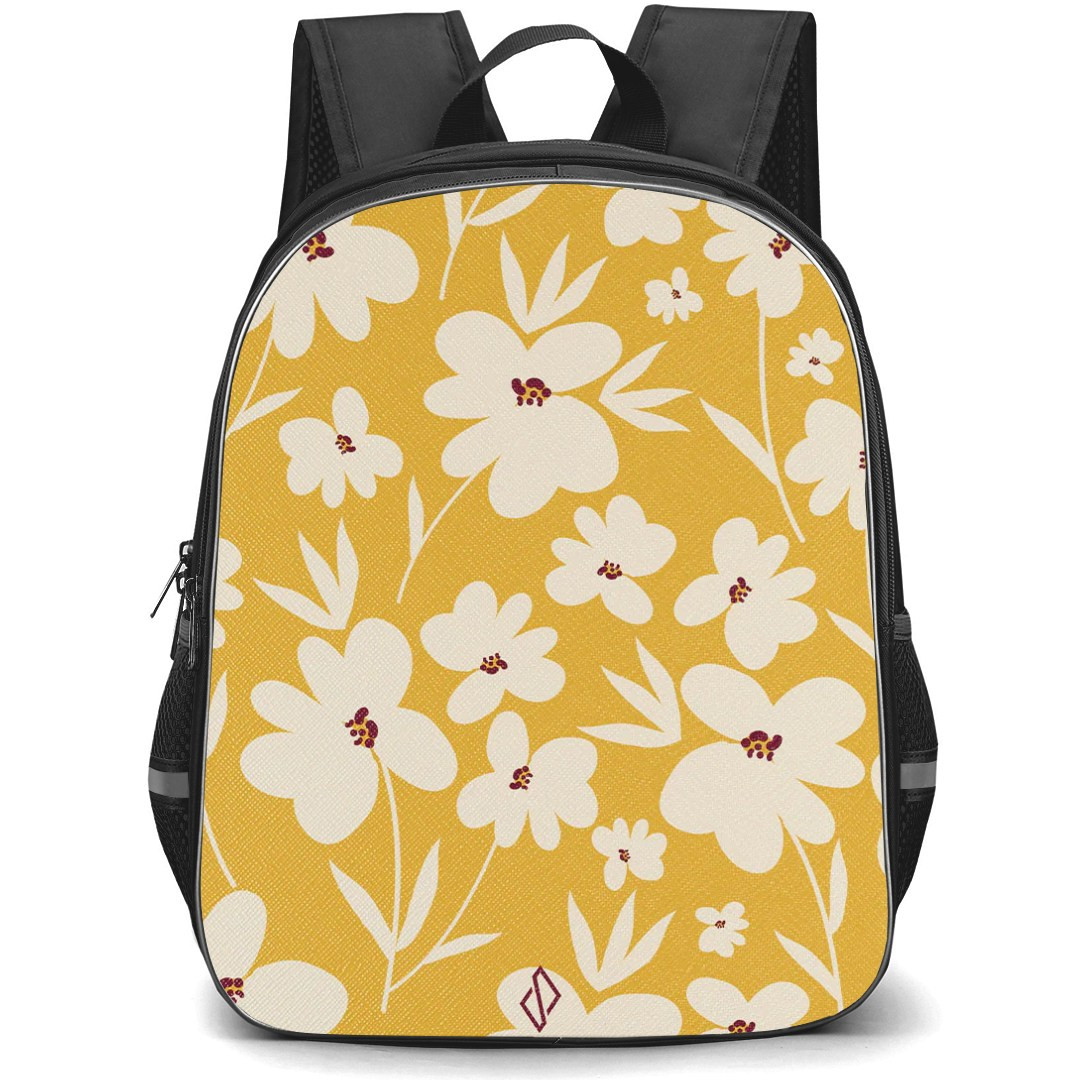Burga Art Pattern Backpack StudentPack - Burga Sunday Market Art Poster