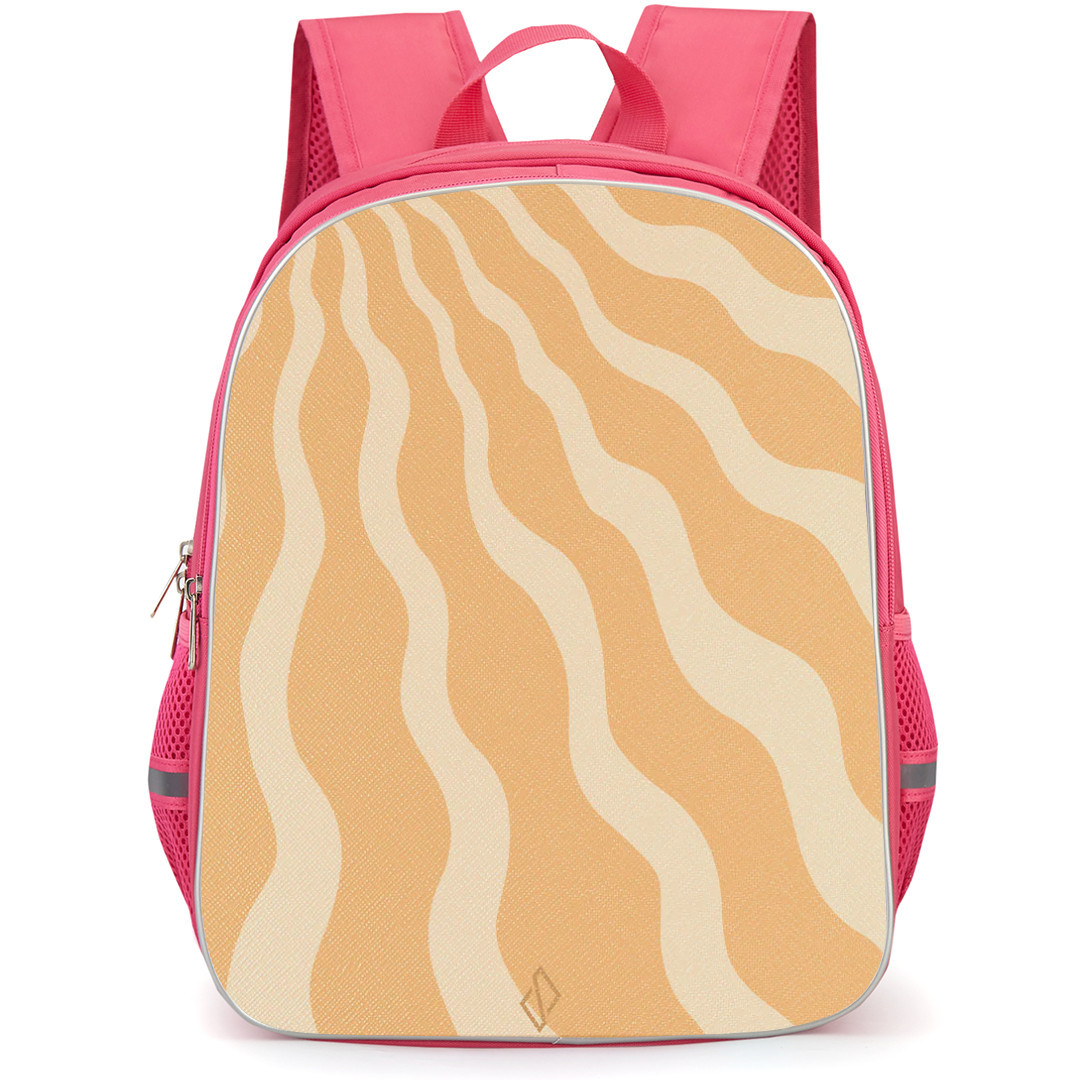 Burga Art Pattern Backpack StudentPack - Burga Sunny Bunny Art Poster
