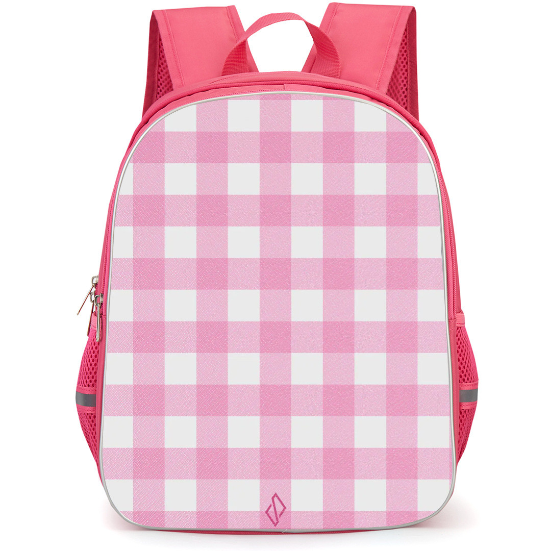 Burga Art Pattern Backpack StudentPack - Burga Think Pink Poster