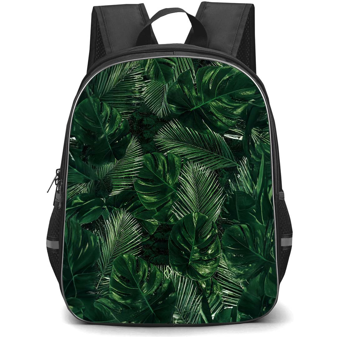 Burga Art Pattern School Backpack StudentPack - Burga Tropical Garden Poster