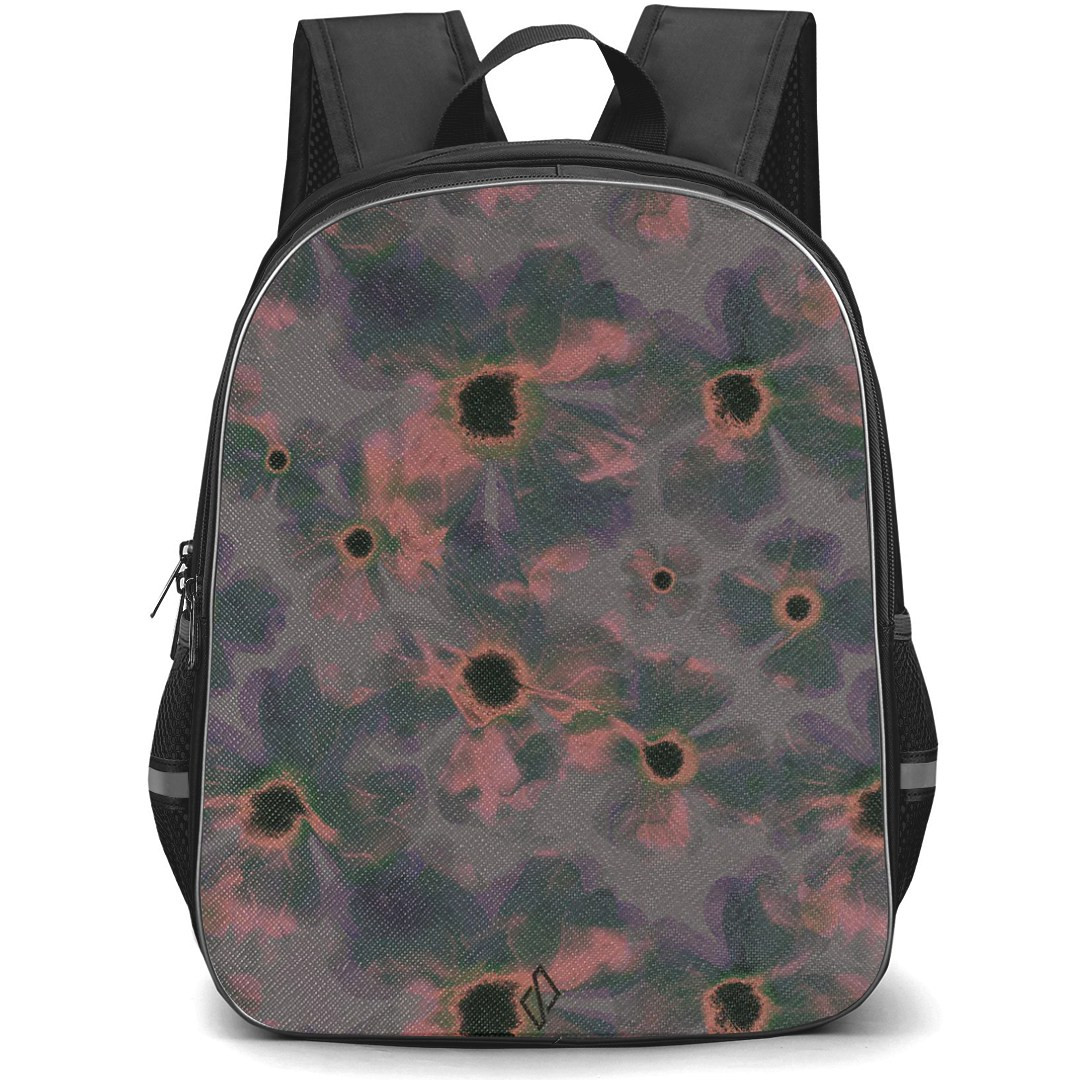 Burga Art Pattern Backpack StudentPack - Burga Volcanic Garden Art Poster