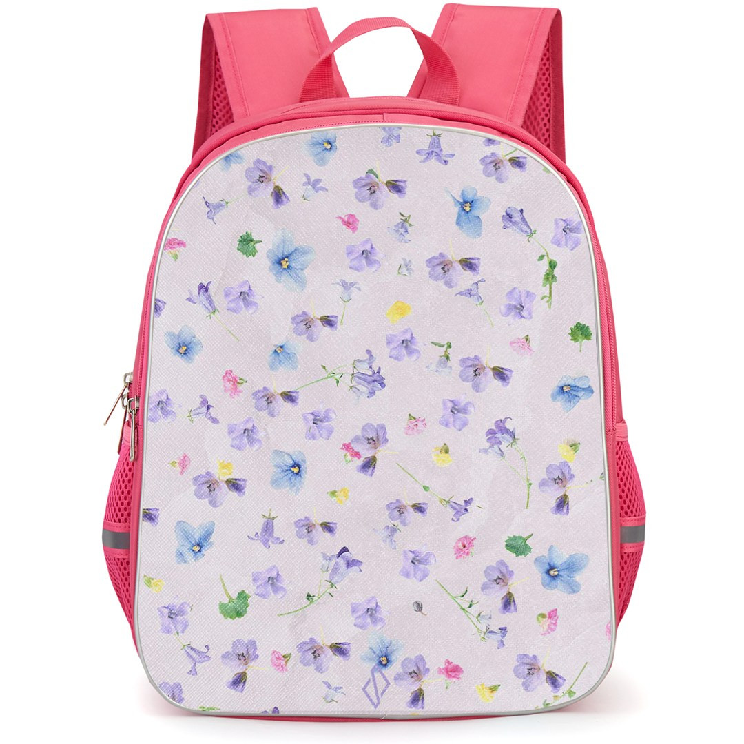 Burga Art Pattern Backpack StudentPack - Burga Wildflower Pattern Art Poster