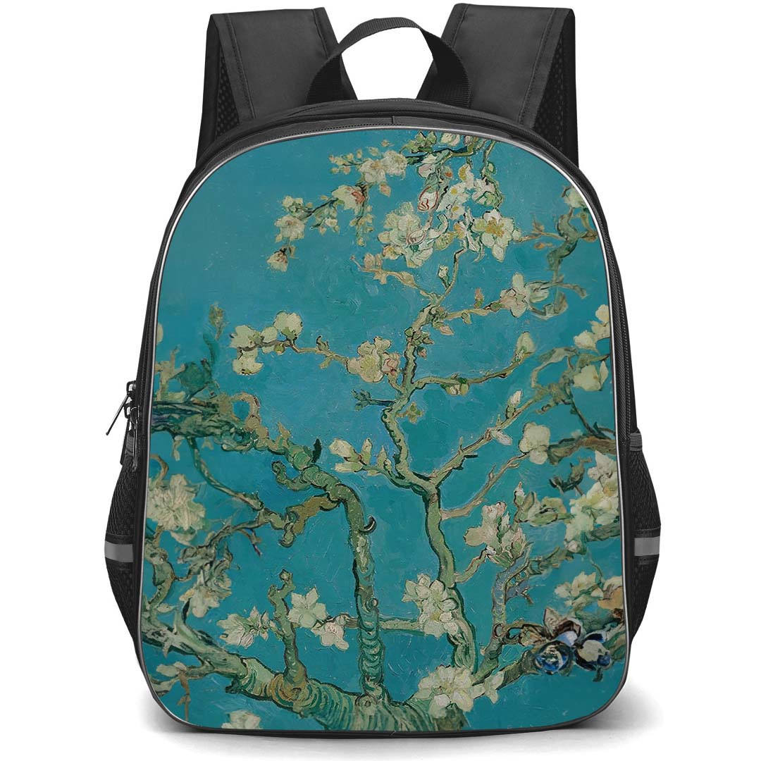 Casely Art Pattern School Backpack StudentPack - Casely Van Gogh Almond Blossom Art Poster