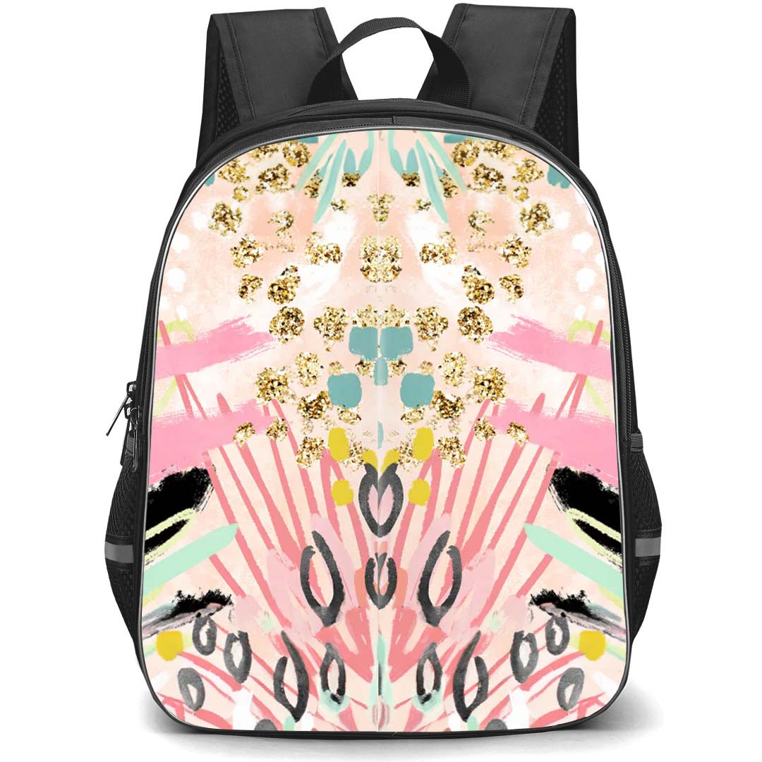 Coconut Lane Art Pattern School Backpack StudentPack - Coconut Lane Abstract Vibes Art Poster