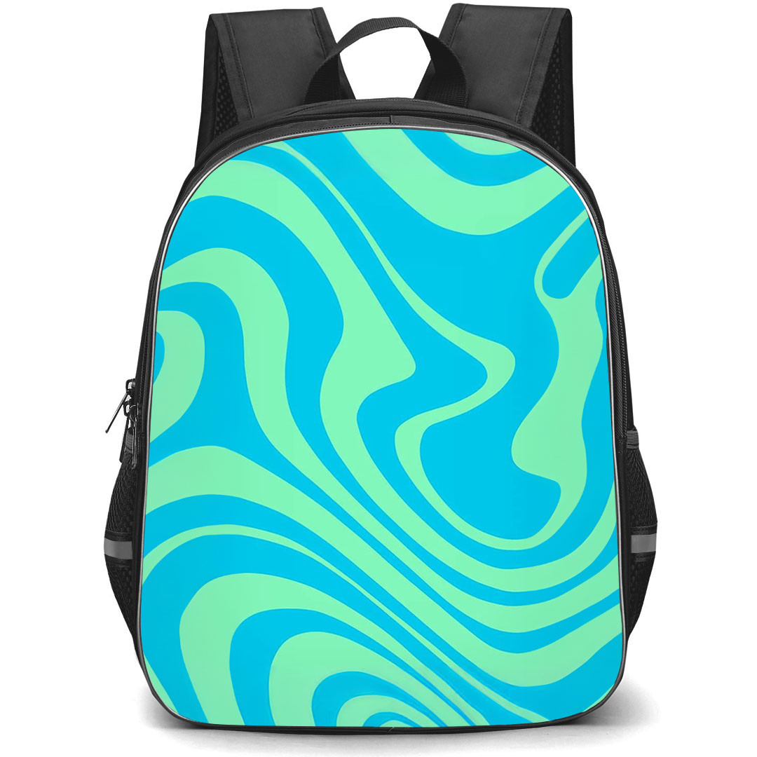 Coconut Lane Art Pattern School Backpack StudentPack - Coconut Lane Mermaid Groove Art Poster