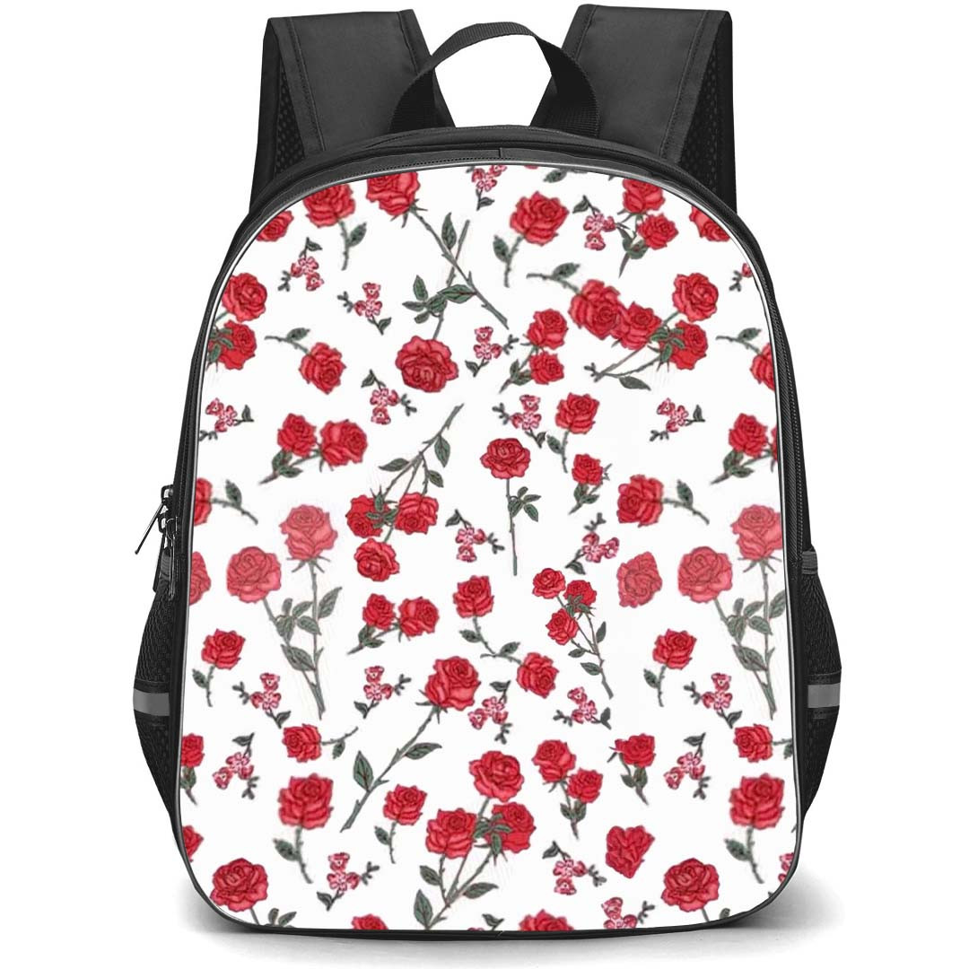 Floral Pattern Art School Backpack StudentPack - Floral Pattern Floral English Victorian Poster