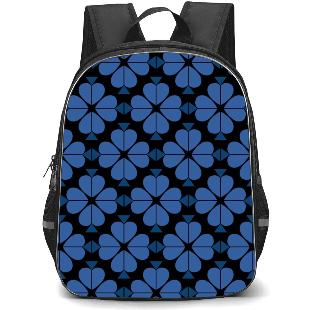 Kate Spade Backpack StudentPack - Kate Spade Blue Pattern Art Poster