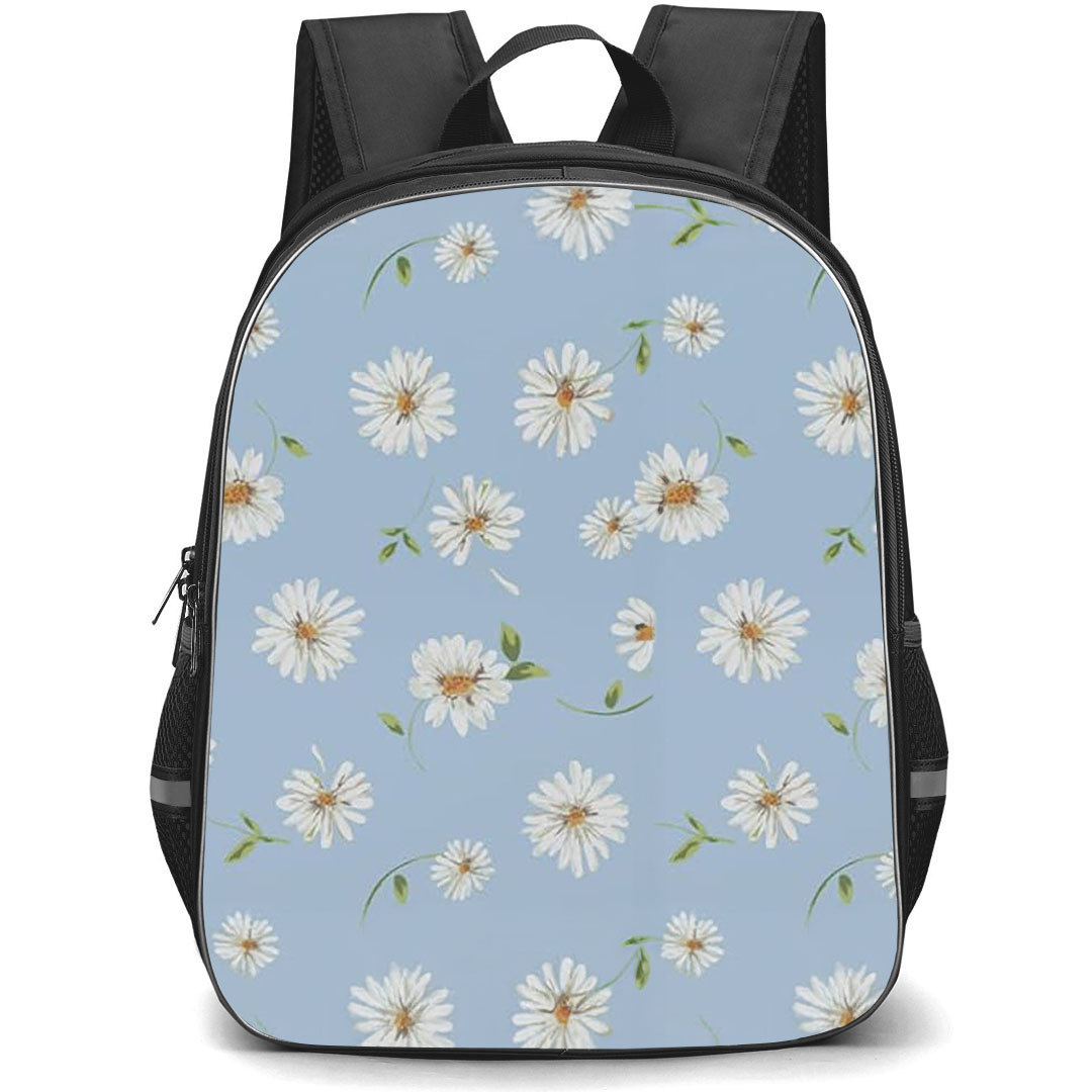 Kate Spade School Backpack StudentPack - Kate Spade Daydream Baby Blue Floral Hard Shell Poster