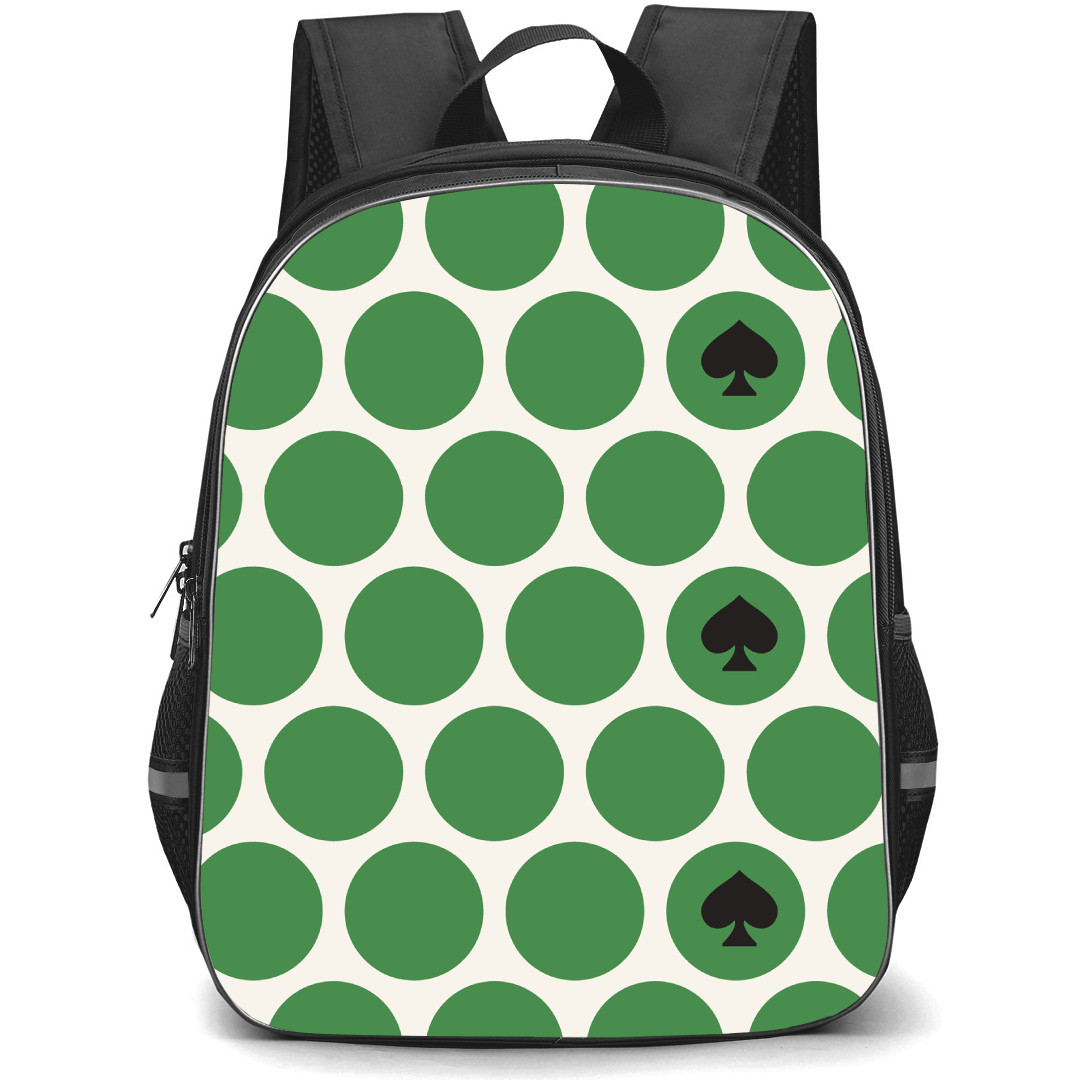 Kate Spade Backpack StudentPack - Kate Spade Green Dots Poster